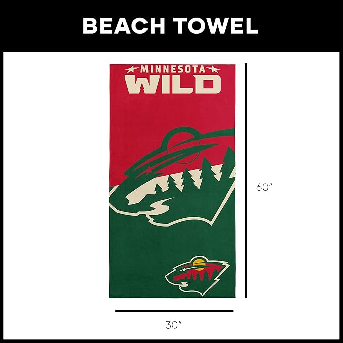 Northwest NHL Unisex-Adult Microfiber Beach Towel