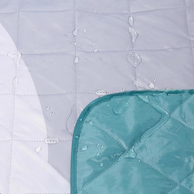 Exclusivo Mezcla Waterproof Picnic Blanket 60x80 Inches Large Multicolor Floral Polyester Sandproof Modern Camping Blanket
