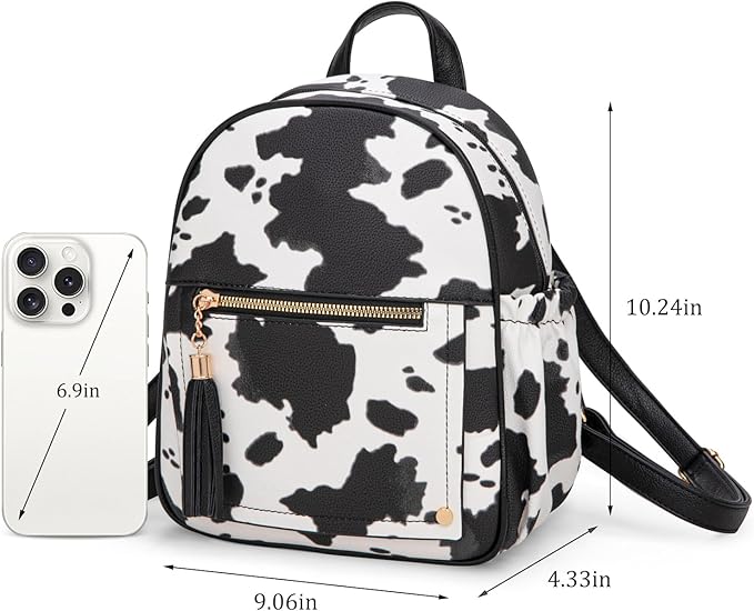 Montana West Mini Backpack Purse for Women Anti Theft Backpacks with Secured Zipper and Tassel