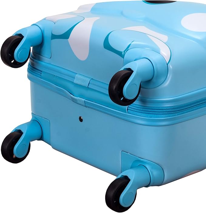 Rockland Jr. Kid's My First Luggage - Hardside Spinner Luggage, Puppy, Carry-On 16-Inch
