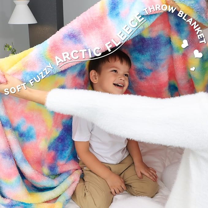 MUGD Fleece Blanket Pink Throw Blanket Throw Blanket for Couch Soft Lightweight Plush Cozy Microfiber Blankets