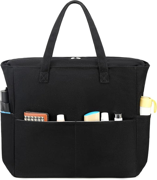 LEDAOU Beach Bag Waterproof Sandproof Women Beach Tote Pool Bag with Zipper for Swim Gym Grocery Travel with Wet Pocket | Sandproof, with Zipper, for Gym, Grocery, Travel, with Wet Pocket