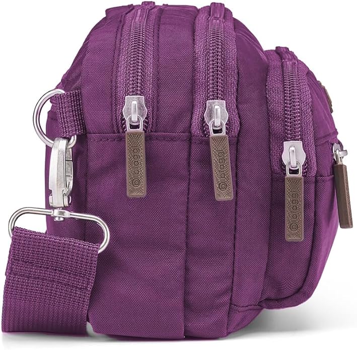biaggi Flexmates Convertible Anti-Theft Crossbody Bag for Women | Lightweight On-The-Go Travel Organizer, RFID Blocking