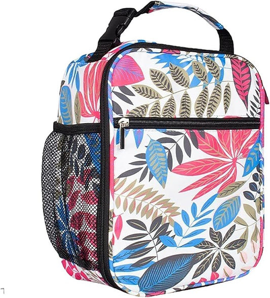 Insulated Lunch Bag for Men and Women, Leakproof Lunch Box with Mesh Pockets for Work, Gym, Travel or Camping, Lightweight and Easy Clean