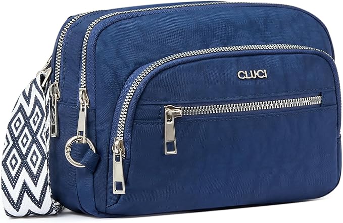 CLUCI Crossbody Bags for Women Travel,Travel Bags for Women,Travel Purses Anti Theft Crossbody,Convertible Belt Bag RFID
