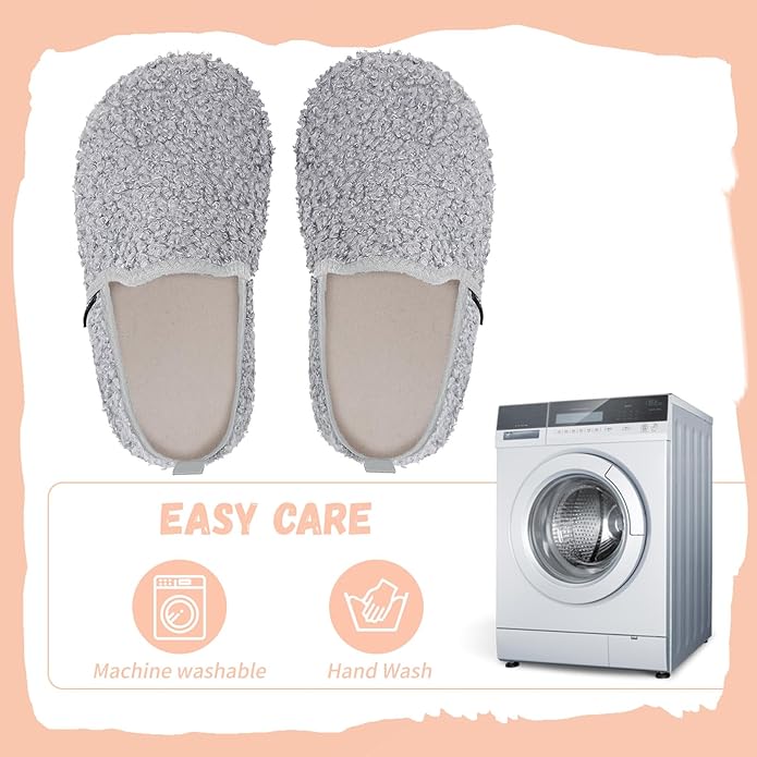 WateLves Kids Toddler Slippers Girls Boys Slip on House Shoes Lightweight Anti Slip Sock Slippers Winter Indoor Outdoor Walking Shoes
