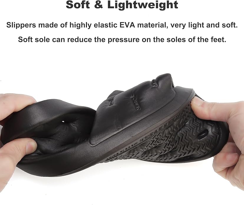 Shower Shoes for Women and Men Quick Drying Non-Slip Pool Slides Comfortable College Dorm Slippers Lightweight Beach Sandals with Drain Holes