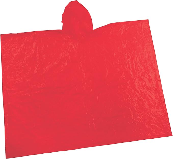 Coleman Emergency Poncho - 1 Poncho - Assorted colors