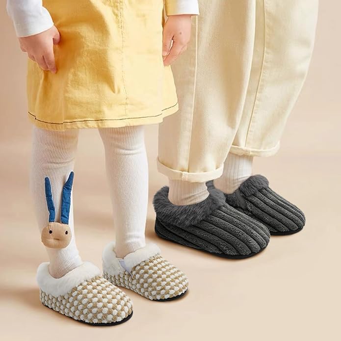 Centipede Demon Toddler Slippers for Boys Girls Slip on Kids Baby Toddlers House Shoes Lightweight Barefoot Furry Sock Shoes Indoor Outdoor Warm Walking Shoes