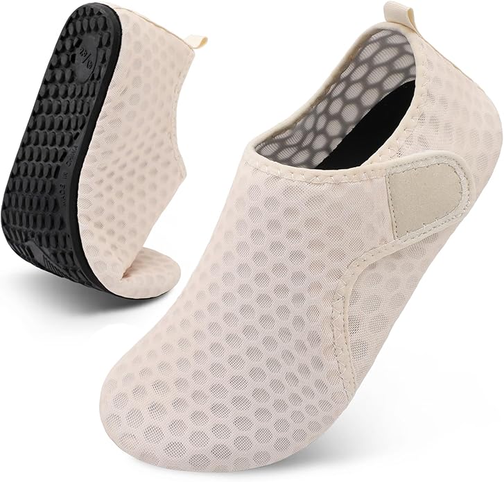 Scurtain Barefoot Water Shoes for Women Men Beach Swim Aqua Socks Summer Quick-Dry Sandals Slippers