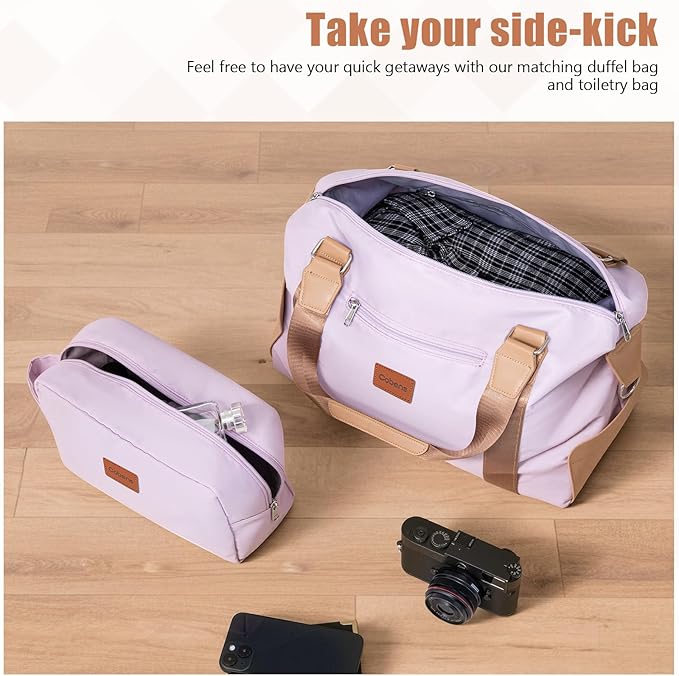 Luggage Sets 5 Piece Durable Suitcase Set with Spinner Wheels, Hard Shell Carry on Luggage with TSA Lock, Large Checked Travel Suitcases for Men and Women