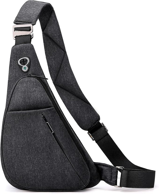 Crossbody Bag Anti-Theft Lightweight Casual Shoulder Backpack Sling Chest Bag Belt Rucksack for Travel Bicycle Sport