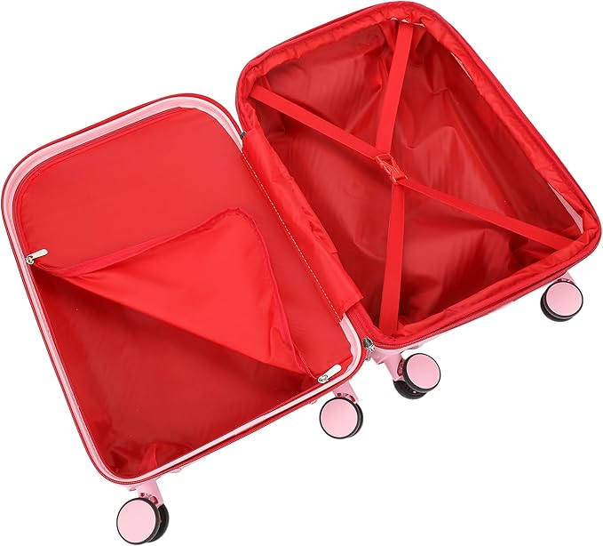 Bioworld Hello Kitty Favorite Character 22" Hardside Molded Luggage