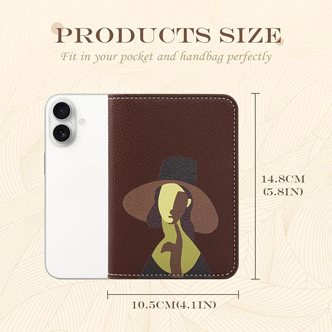Lychii Passport Holder, Slim Passport Cover Travel Wallet with RFID Blocking, PU Leather Protector Pouch Protective Case for Passports, Boarding Pass, ID Cards
