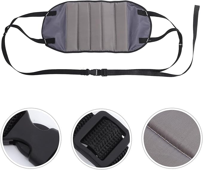 Airplane Foot Hammock Footrest Hanging Foot Sling Travel Footrest for Long Flight Office Under Desk Leg Support for Airplane Bus Train