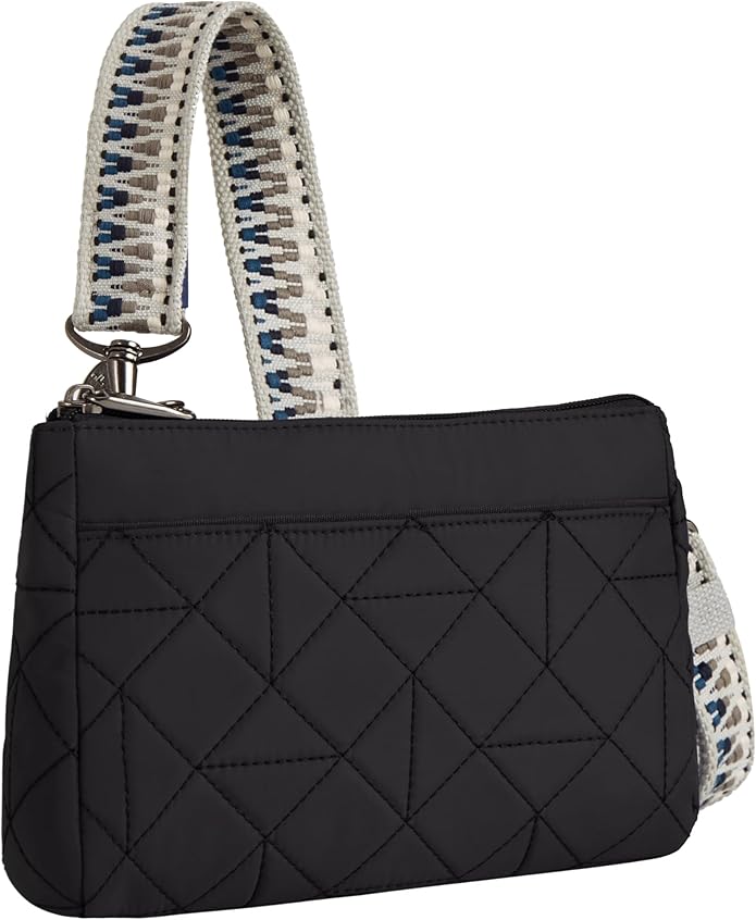 Travelon unisex-adult Anti-Theft Boho Clutch Crossbody