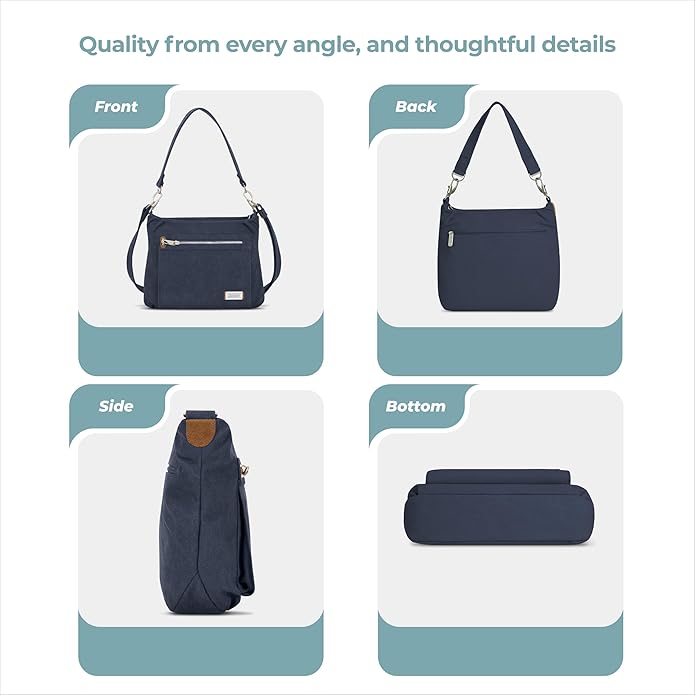 Travelon Anti-Theft Heritage Hobo Bag