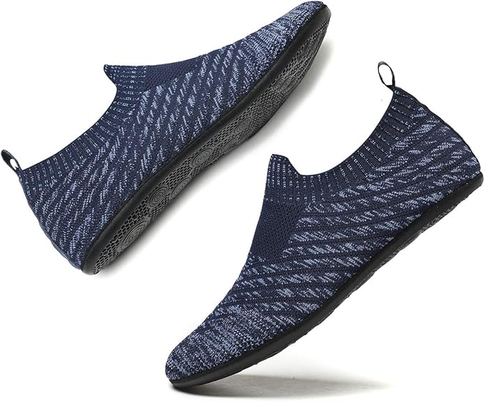 SLEVEL Lightweight Non Slip Travel Indoor Grip House Slipper Socks Unisex Adult Around The House Floor Home Shoes for Women Men