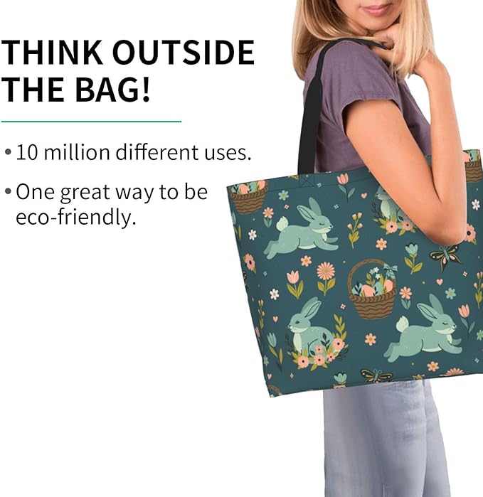 Tote Bag for Women Large Beach Bag Reusable Grocery Bags Handbag for Travel Shopping