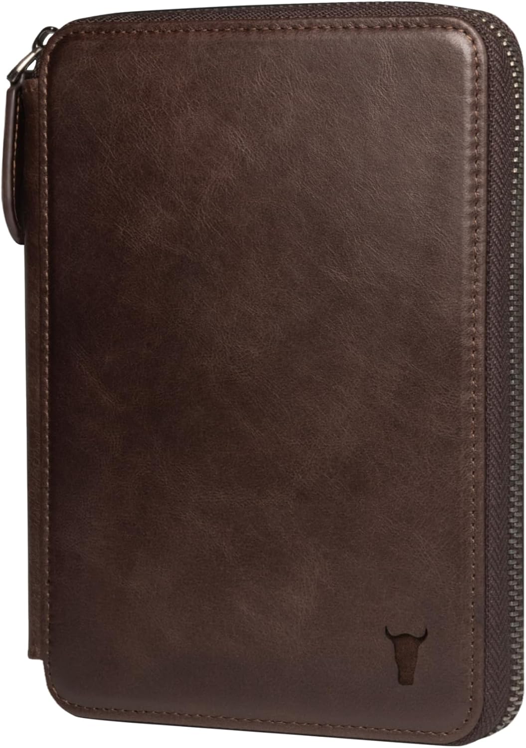 TORRO Travel Wallet – Genuine Leather Travel Organiser with Passport Holder and Detachable Cardholder