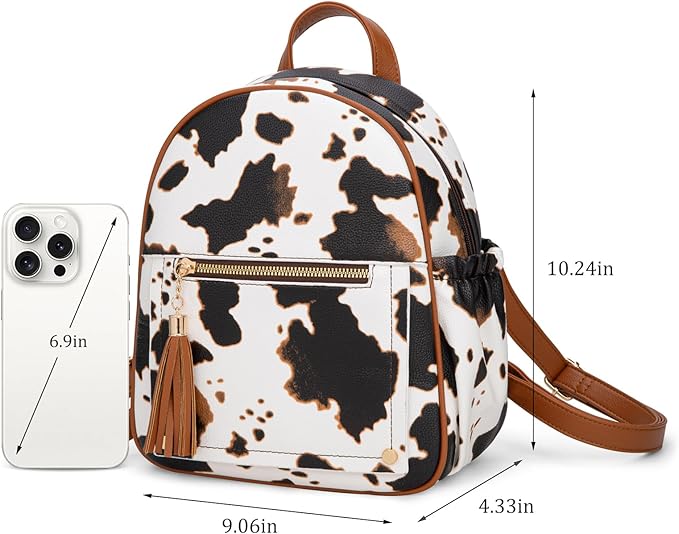 Montana West Mini Backpack Purse for Women Anti Theft Backpacks with Secured Zipper and Tassel