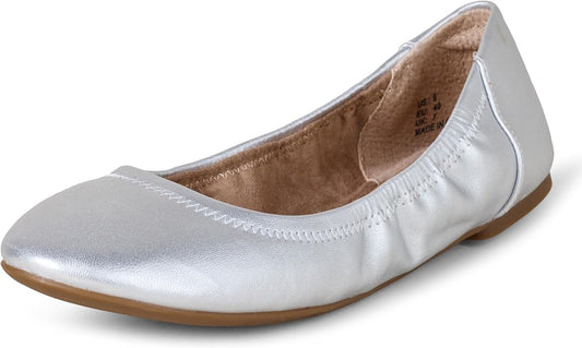 Amazon Essentials Women's Belice Comfortable Slip-On Ballet Flats Shoes
