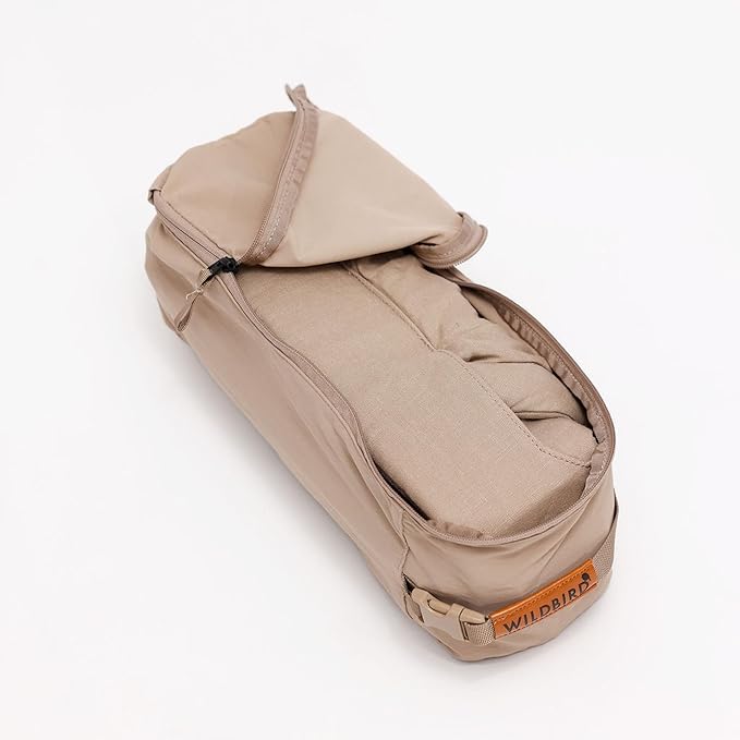 WildBird - Aerial Carry Bag - for the Aerial Buckle Baby Carrier (Desert Lark) - Breathable, Lightweight, Durable - Quick Drying, Moisture Wicking - Polyester, Nylon, Spandex - Baby Bag, New Mom Gifts