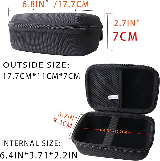 Hard EVA Carrying Storage Case Compatible with FUJIFILM X Half Premium Compact Camera Protective Travel storage box (big)
