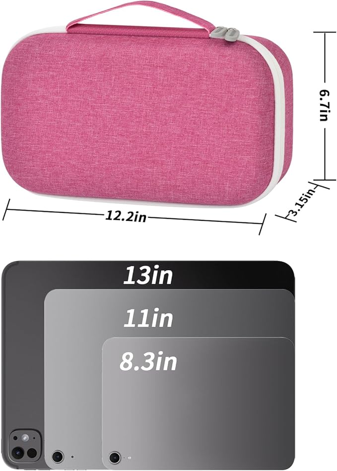 Travel Sunglass Organizer Case for 8 Pairs Polarized Sunglasses, Storage Box for Multi-style Dressers (Bag Only)