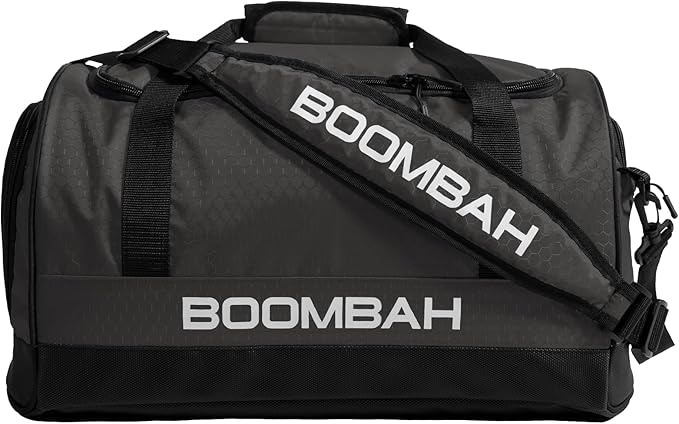 Boombah Sport Duffle Bag - All-purpose Athletic Duffle for Sports, Gym & Travel - Charcoal