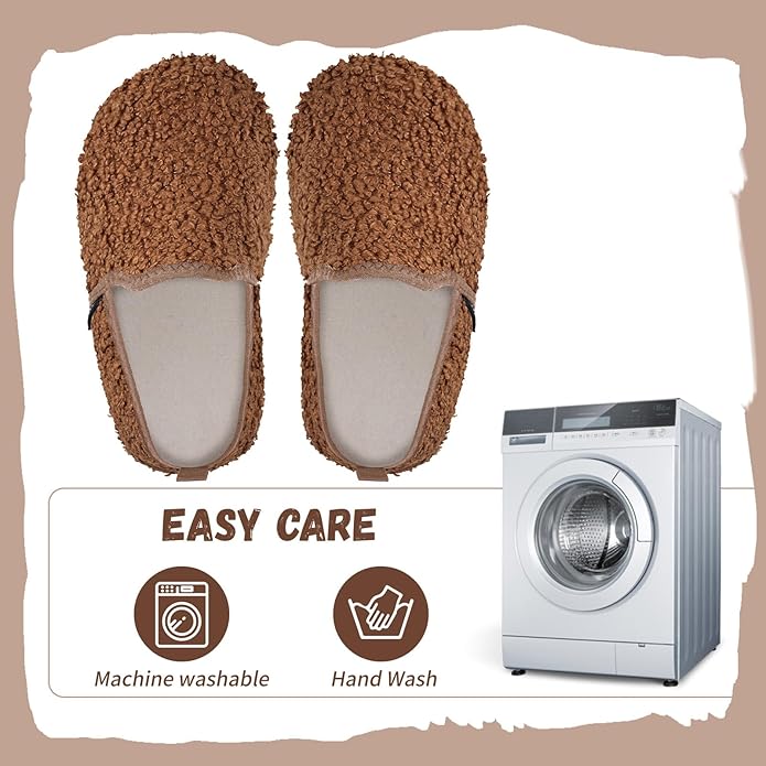 WateLves Kids Toddler Slippers Boys Girls House Shoes Slip on Sock Slippers Lightweight Winter Indoor Outdoor Walking Shoes