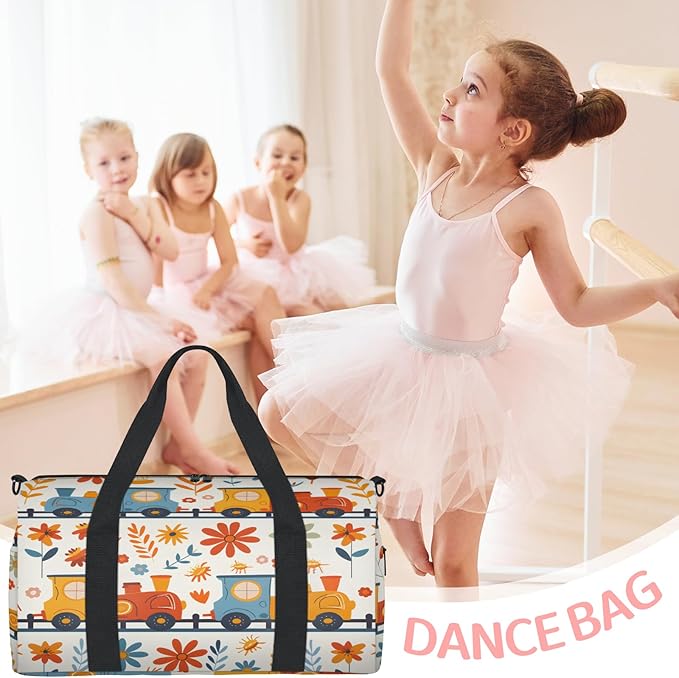 Train Travel Duffle Bag for Women Men, Overnight Weekender Bag, Carry on Tote for Sport Gym