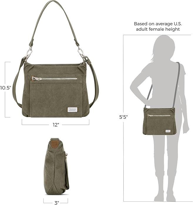 Travelon Anti-Theft Heritage Hobo Bag