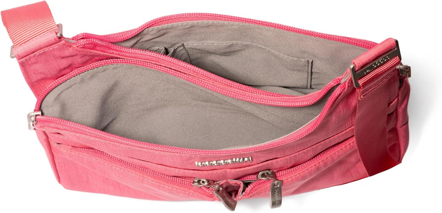 Baggallini Crossbody Travel Bag 11x8.5 Lightweight Water-resistant Nylon Handbag
