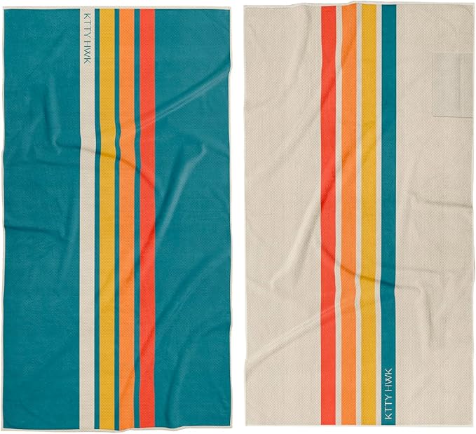Sand-Free Beach Towel, Single Towel for Unisex Size 72x34in (North Shore)
