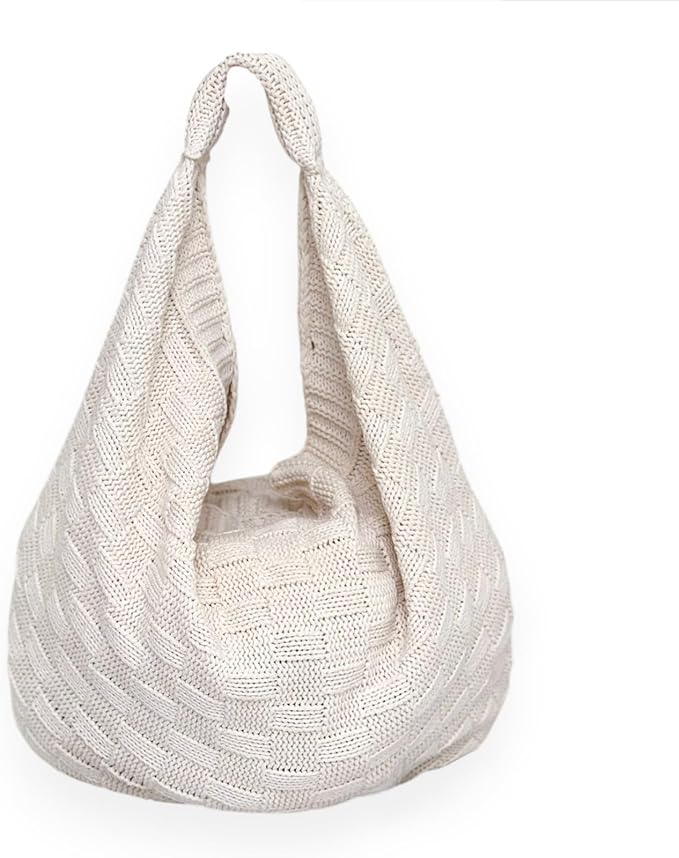 Large Beach Bags for Women Summer Beach Tote Bag Aesthetic Tote Bag Hippie Bag Knit Bag