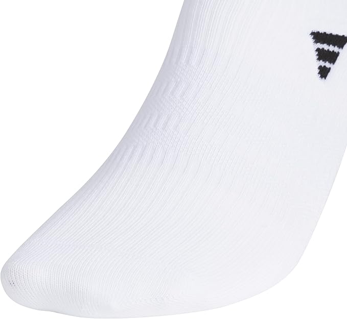 adidas Men's Superlite No Show Socks (6 Pairs) Lightweight & Breathable