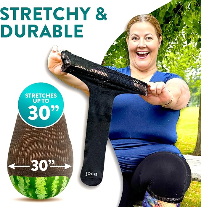 Extra Wide Diabetic Socks for Swollen Feet Men Women Non Binding Soft Stretch Colorful Design