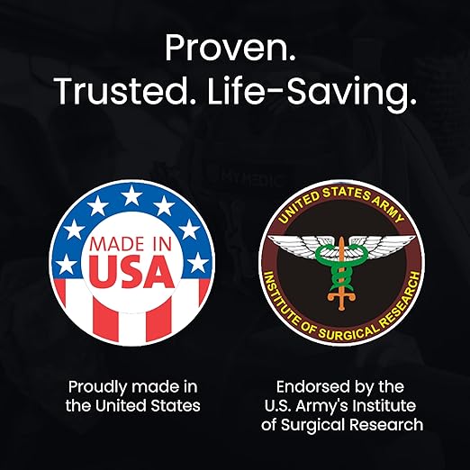 R.A.T.S. Rapid Application Tourniquet System, Medical | Military | Tactical | Swat | Easy to Use for Emergency | Portable - Made in USA (Gen 2 Orange)