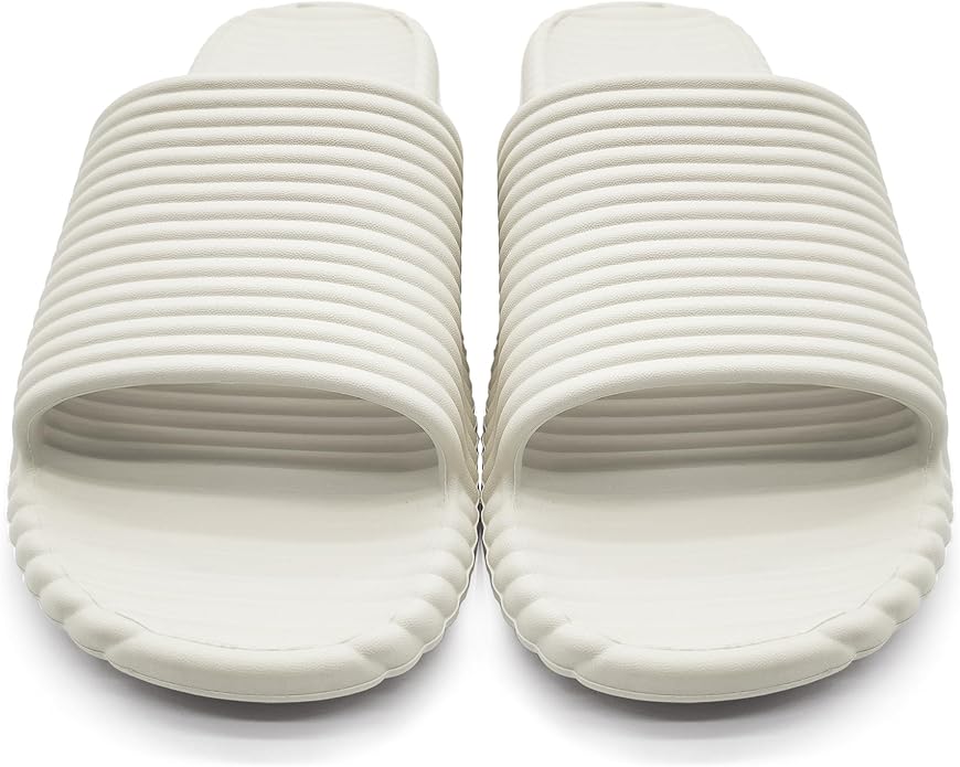 Quick Drying Shower Slippers For Women And Men Lightweight Open-toe EVA Non-Slip Slides Sandals Indoor And Outdoor Slipper For Bathroom,Spa,Pool,Gym,Beach