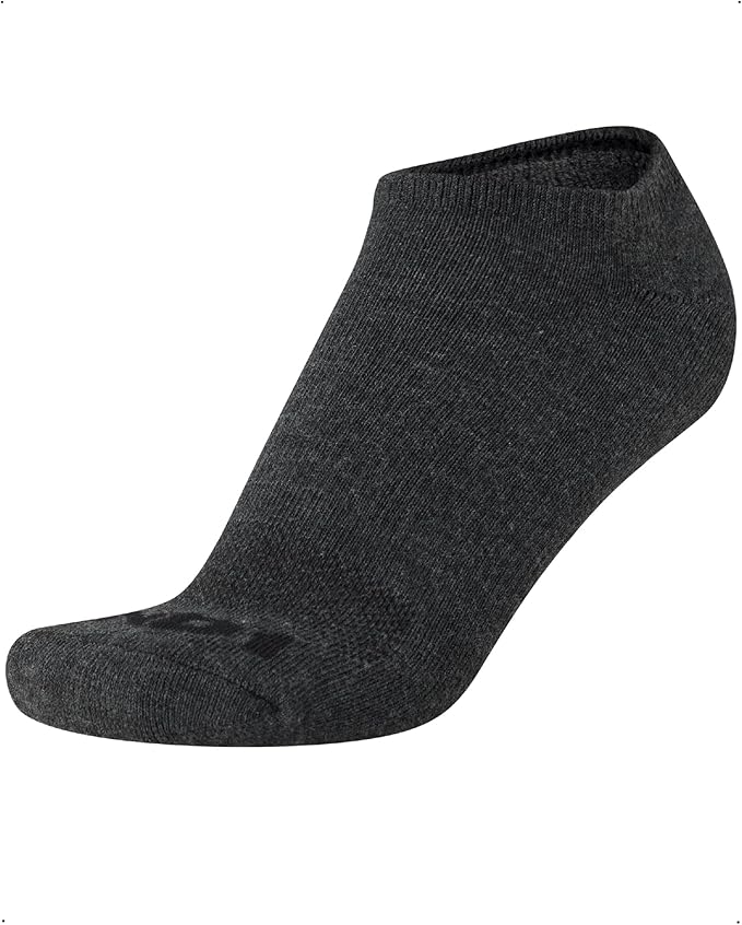AND1 Mens No Show Socks - 12 Pack Performance Stretch Athletic Compression Socks for Men - Sports Low Cut Socks (6-12.5)