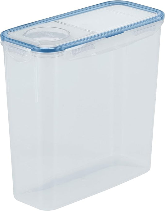 LOCK & LOCK Easy Essentials Food Storage with Flip Lid/Airtight container, BPA Free, 14.3-Cup, Clear