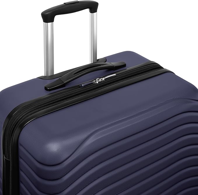 Everest Expandable Hardsided Spinner (Navy, 20-Inch Carry-On)