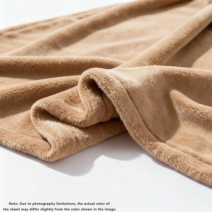 Ponchos for Women, Comfy Wearable Blanket, Gifts for People Who are Always Cold, Winter Shawl for Home, Office, Travel