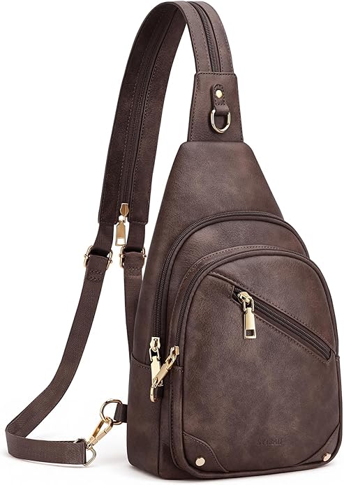 Anti Theft Sling Bag for Women, RFID Crossbody Purses Convertible Sling Backpack, Cross Body Purse Chest Bag