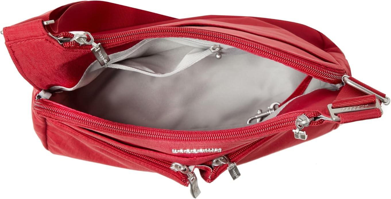 Baggallini Crossbody Travel Bag 11x8.5 Lightweight Water-resistant Nylon Handbag