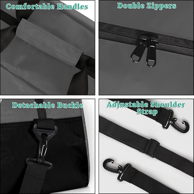 Custom Name Gym Duffel for Kids,Personalized Sports Bag Lightweight Gym Bags for Boys & Girls,Fitness Travel Weekender for Travel, and Workout Dark Gray