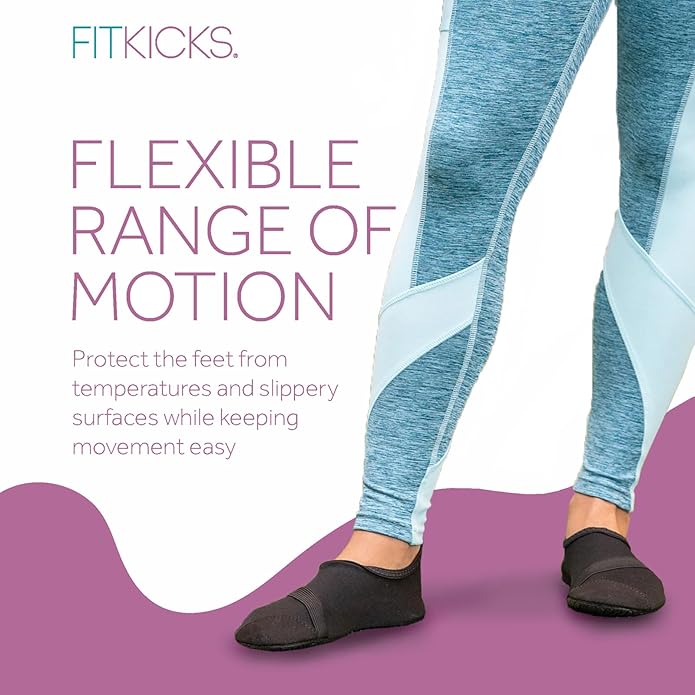 FITKICKS Original Women's Foldable Active Lifestyle Minimalist Footwear Barefoot Yoga Sporty Water Shoes