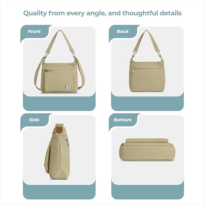 Travelon Anti-Theft Heritage Hobo Bag