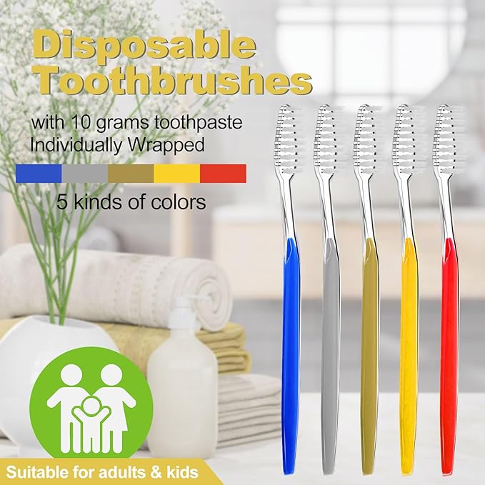 Homeless Hygiene Kit for Donations,Bulk Basic Toiletry Kits Care Package Supplies in Zip Pouch,Homeless Kits Travel Toiletry Bulk for Homeless Shelters Charity Men Women (Pack of 5)
